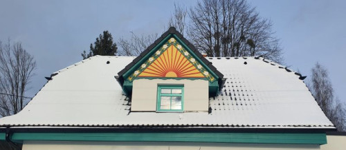 Obrázek k příspěvku Renovace domku v lidovém stylu s použitím barev NORDICA® MATT