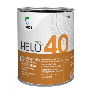 TEKNOS Helo Aqua 40 0,9 L - pololesklý lak