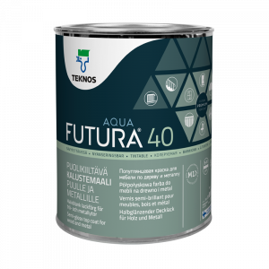 TEKNOS Futura Aqua 40 - 0,9 L pololesklý email