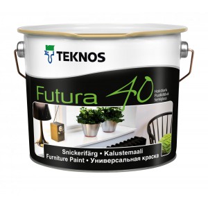 TEKNOS Futura 40 - 2,7 L barva na nábytek (pololesk)