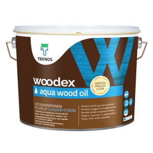 TEKNOS Woodex Aqua Wood Oil	9 L - olej na dřevo