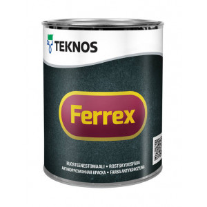 FERREX 1 L - antikorozní matná barva