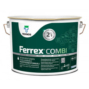 FERREX COMBI 9 L - antikorozní polomatná barva
