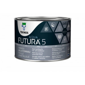 FUTURA AQUA 5 - 0,45 L otěruvzdorná matná barva univerzálního použití