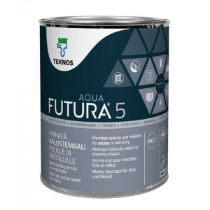 FUTURA AQUA 5 - 0,9 L otěruvzdorná matná barva univerzálního použití
