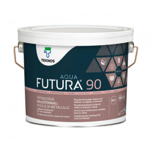 FUTURA AQUA 90 - 2,7 L otěruvzdorná lesklá barva na uretan-alkydové bázi