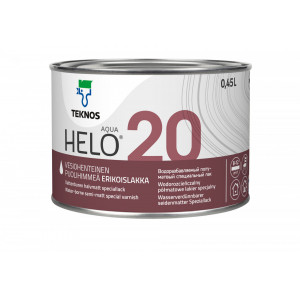 TEKNOS Helo Aqua 20 0,45 L - polomatný lak