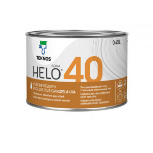 TEKNOS Helo Aqua 40 0,45 L - pololesklý lak